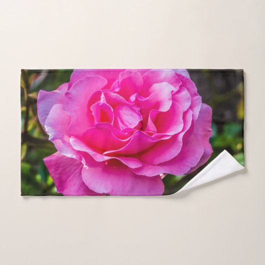 繊細なピンクのバラ。 バスタオルセット (ハンドタオル)