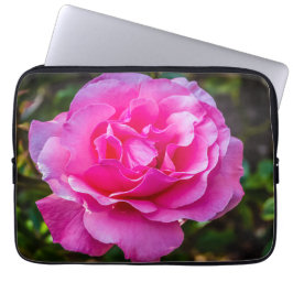 繊細なピンクのバラ ラップトップスリーブ