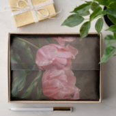 繊細なピンクの植物切り離しのチューリップ 薄葉紙 (ギフト)