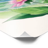 繊細なピンクの開花がマウンテンビスタを受け入れ フォトプリント            (角)