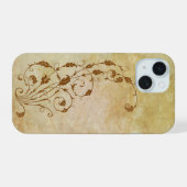 繊細なフェアリー・テイル iPhone 15ケース (裏面横)