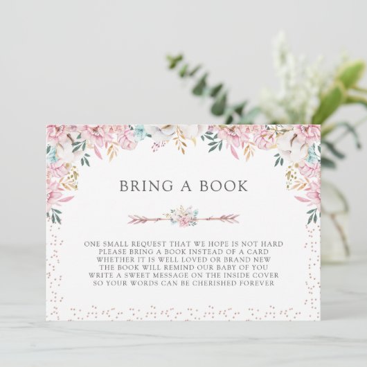 繊細なフローラと矢が本を持ち込む 招待状 (スタンド正面)
