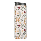 繊細なフローラパーソナライズされた熱タンブラー タンブラー (回転右)