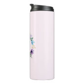 繊細なフローラリース タンブラー (回転右)