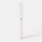 繊細なフローラリース iPhone 16ケース (左側面)