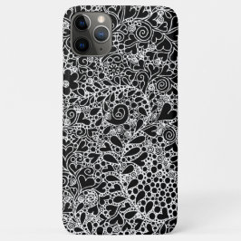 繊細なフローラルデザイン iPhone/iPadケース iPhone 11 Pro Maxケース