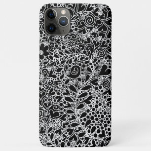 繊細なフローラルデザイン iPhone/iPadケース iPhone 11 Pro Maxケース