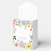 繊細なフローラ水の結婚色 フェイバーボックス (オープン)