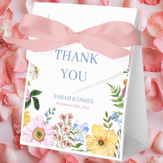 繊細なフローラ水の結婚色 フェイバーボックス