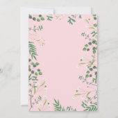 繊細なフローラ縁ど 招待状 (裏面)