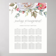 繊細なフローラ |シーティングチャート