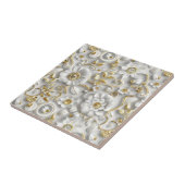 繊細なフローラ タイル (側面)