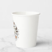 繊細なフローラN02 紙コップ (左)