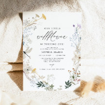 繊細なボホワイルドフラワーバタフライ1st誕生日