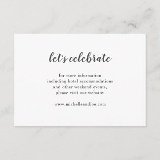 繊細なミニマリストの封筒カード エンクロージャーカード