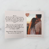 繊細なミニマルハート シーズンカード (内部)