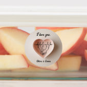 繊細なミニマルハート。 ラベル (貼付)