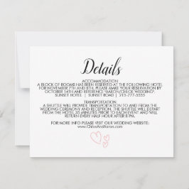 繊細なミニマル書道詳細カード