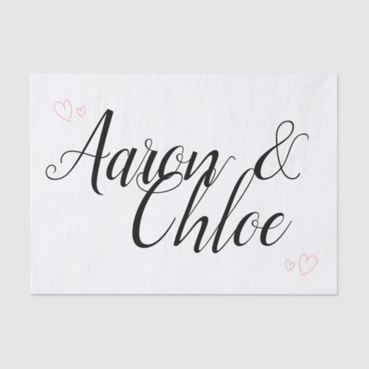 繊細なミニマル結婚主義書道 薄葉紙 (正面)