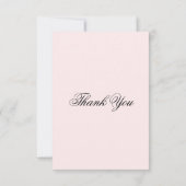 繊細なミニマル葬儀写真サンキューカード サンキューカード (裏面)