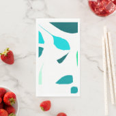 繊細なミントブレードデザイン紙ナプキン (インサイチュ)