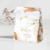 繊細なラスティックカリグラフィー感謝 フェイバーボックス