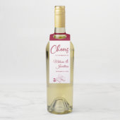 繊細なラン結婚スの応援カスタム ボトルネックタグ (ボトル)