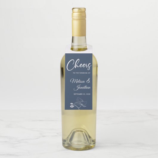 繊細なラン結婚スの応援カスタム ボトルネックタグ (ボトル)