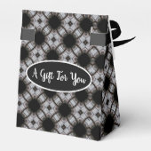 繊細なレースと黒い目のスーザン フェイバーボックス (裏面サイド)