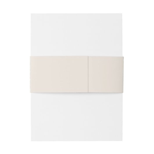 繊細なレースコーナーアイボリーと金ゴールドス結婚クリプト 招待状ベリーバンド (裏面例)