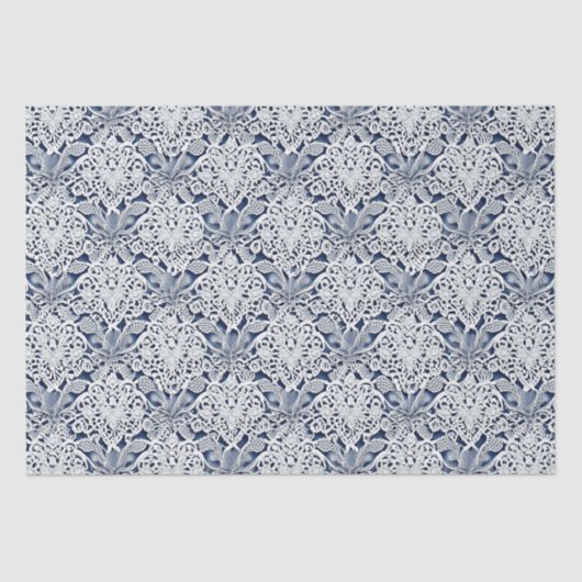 繊細なレース 薄葉紙 (正面)