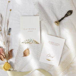 繊細なロマンチックな乾燥結婚ブーケの座席表