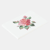 繊細なローズ ゲストブック (コーナー)