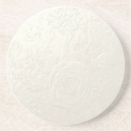 繊細なローズ コースター