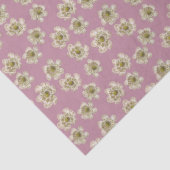 繊細なヴィンテージ独身の・ブラックリーの花 薄葉紙 (詳細)