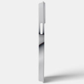 繊細な凸状のグレーピース切り出し Case-Mate iPhoneケース (裏面 / 右)