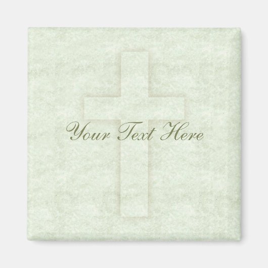 繊細な十字磁石 マグネット (正面)