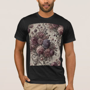 繊細な反発 – ゴシックウェアラブルアート Tシャツ