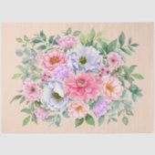 繊細な夏の庭パーティー花の切り離し 薄葉紙 (正面)