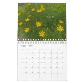 繊細な夏の花 カレンダー (3月 2027)