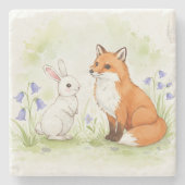 繊細な夢 ストーンコースター (正面)