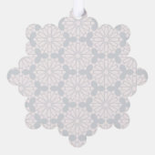 繊細な対称性イスラム美術 オーナメントカード (裏面)