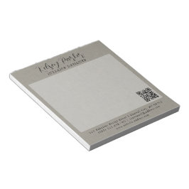 繊細な布地のテクスチャがカスタマイズ可能なノート ノートパッド