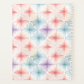 繊細な幾何学的な花 プランナー手帳 (裏面)