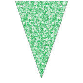 繊細な弧を描く葉を持つ、豊かで緑豊かなシダ植物 バンティングフラッグ (第3の旗)