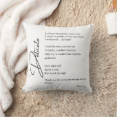 繊細な恋の詩 クッション (ブランケット)