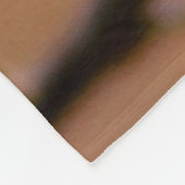 繊細な日本のアプリコットの花 フリースブランケット (角)