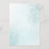 繊細な春の新緑 | オーダーメイドの文房具 エンクロージャーカード (裏面)