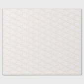 繊細な春包装紙 ラッピングペーパー (フラット)