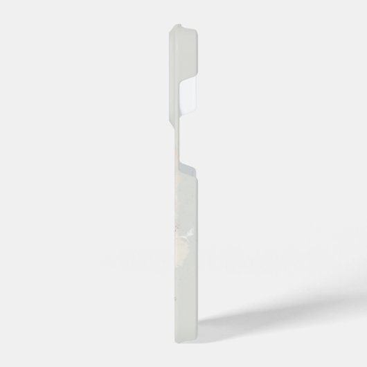 繊細な春野草 iPhoneケース (左側面)